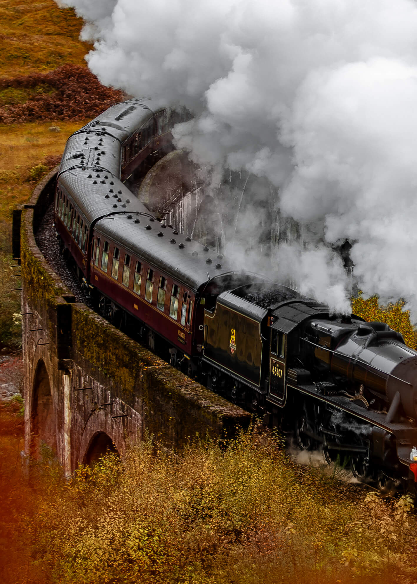 Canvastavla - Autumn Express
