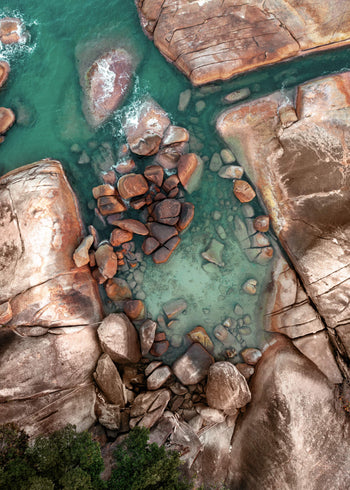 Canvastavla - Shaped by Nature