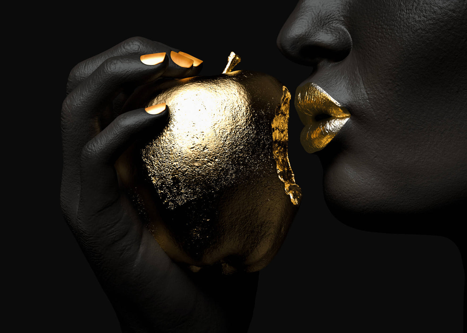 Canvastavla - Golden Apple