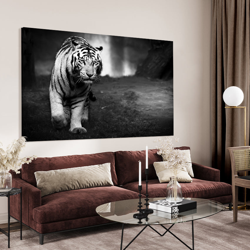 Canvastavla - Hunting Tiger
