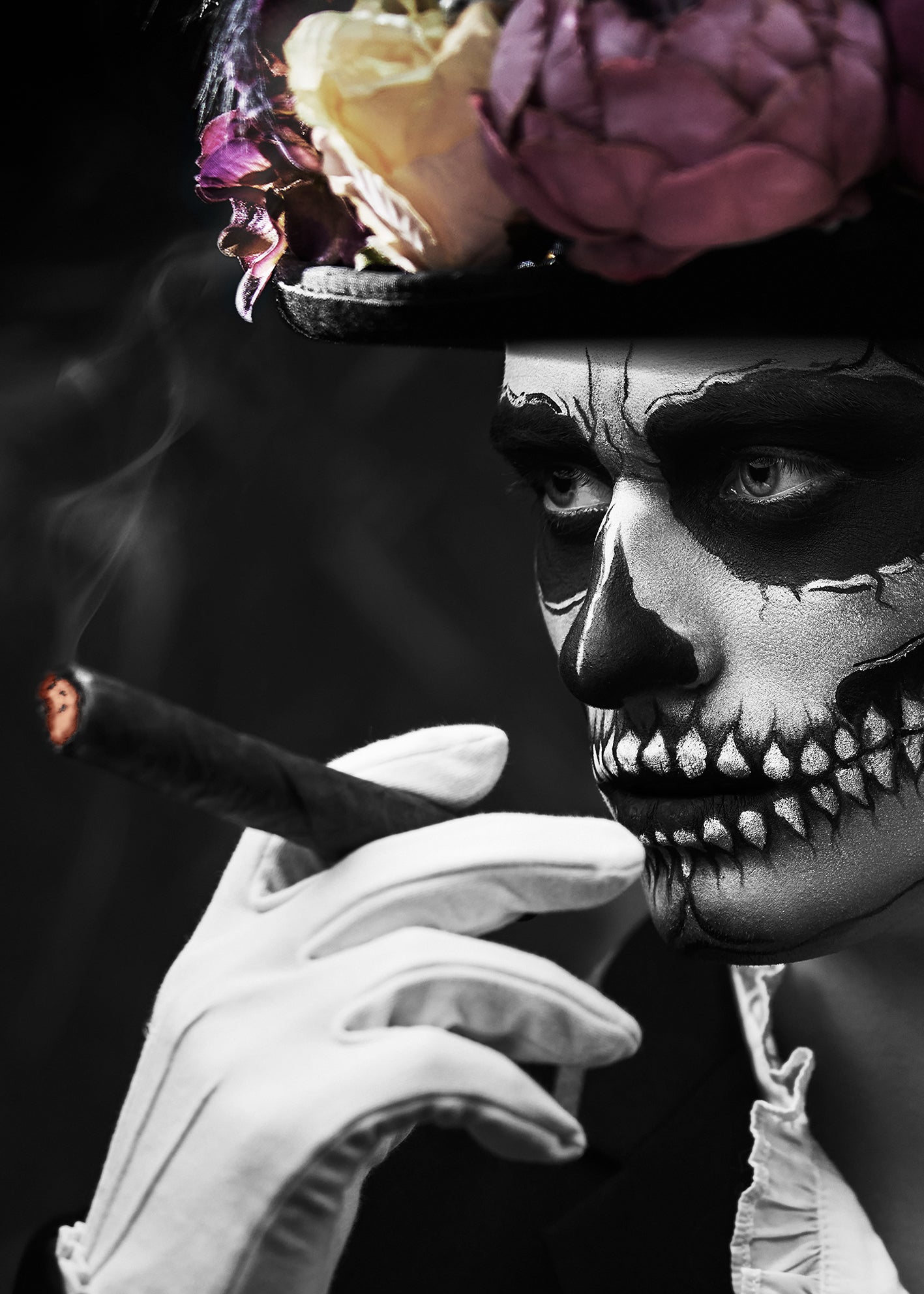 Ljuddämpande tavla - Día de los Muertos