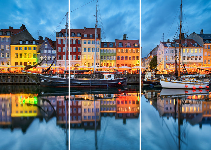 Canvastavla - Copenhagen Nyhavn