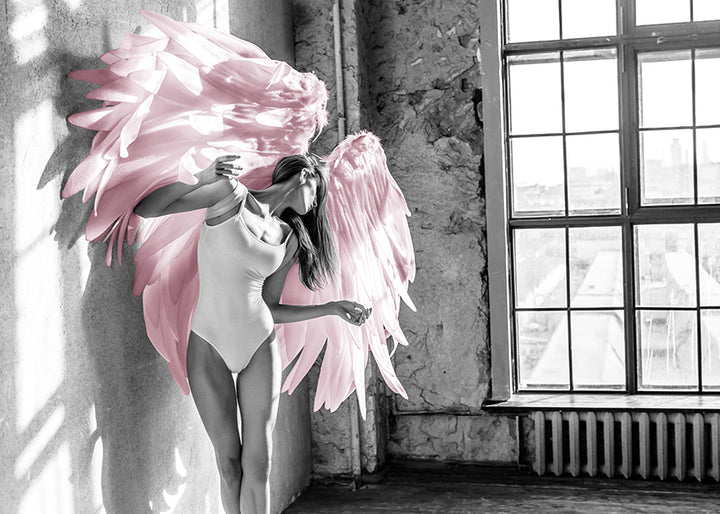 Canvastavla - Heavenly Pink