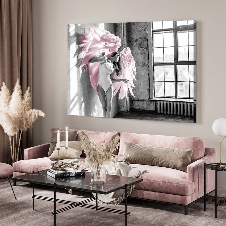 Canvastavla - Heavenly Pink