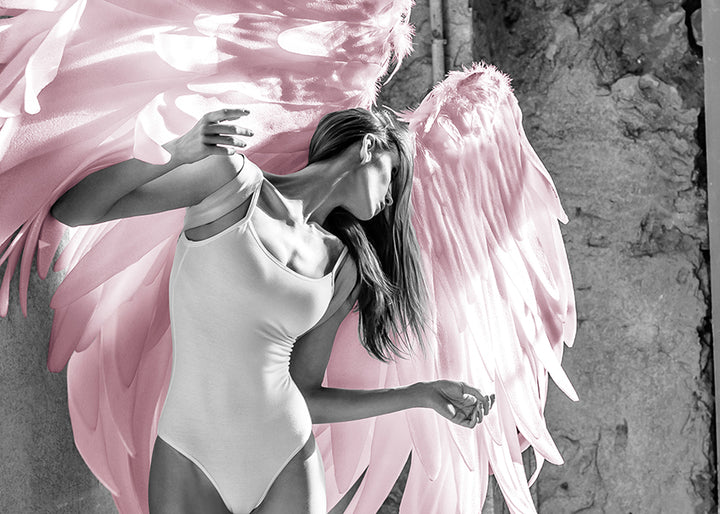 Canvastavla - Heavenly Pink