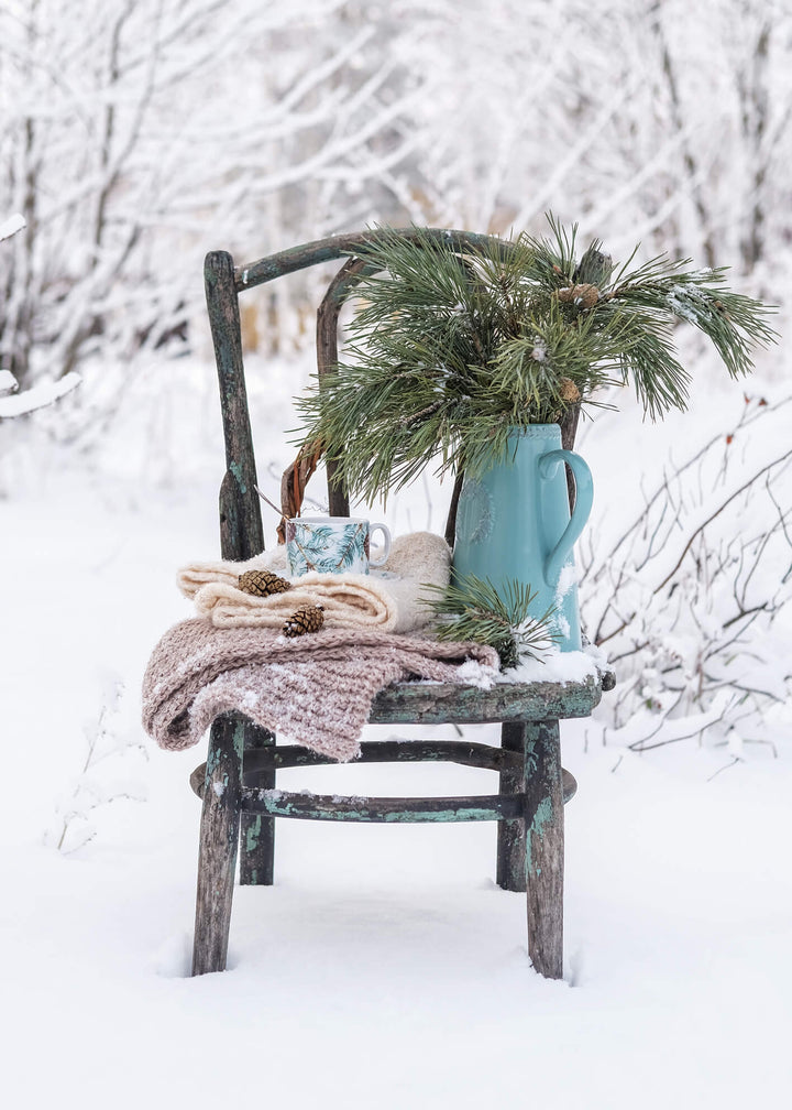 Canvastavla - Rustic Holiday