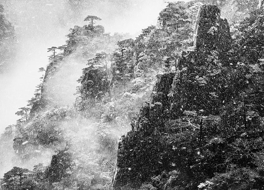 Canvastavla - Snowy Ridge