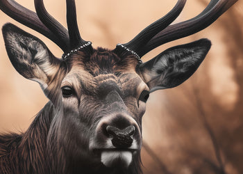Canvastavla - Golden Gaze Buck