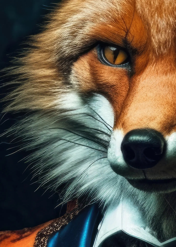 Canvastavla - The Foxy Gentleman