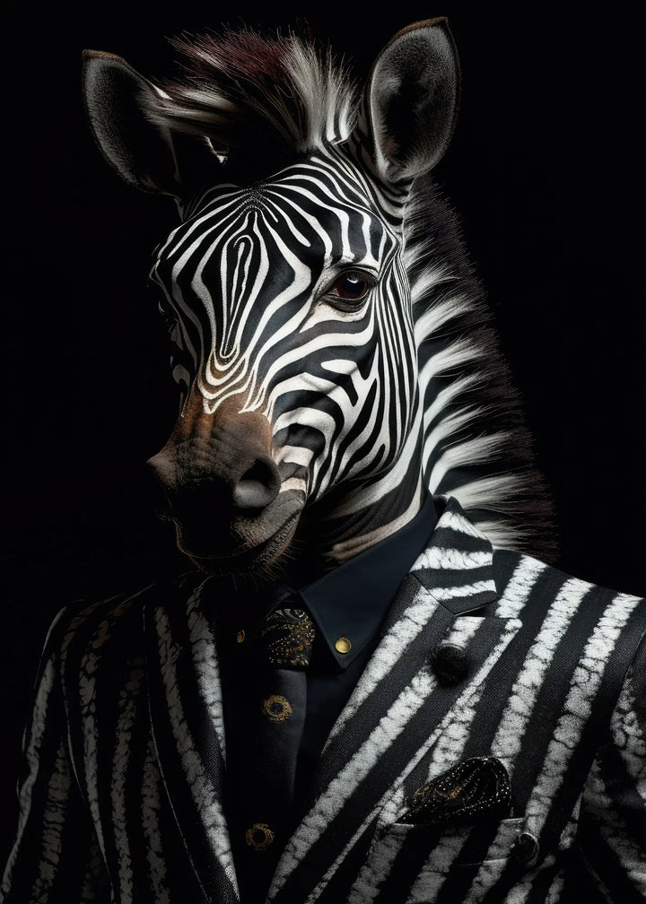 Canvastavla - Zebra Chic