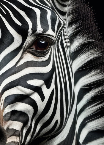 Canvastavla - Zebra Chic
