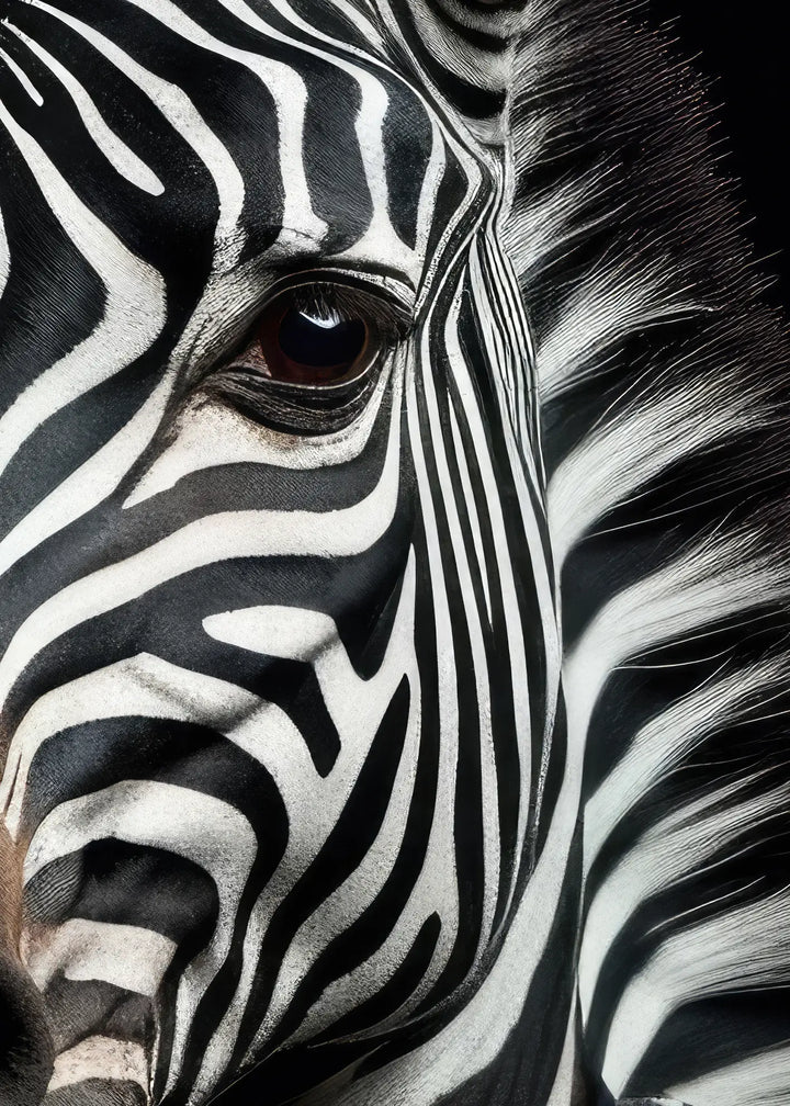 Canvastavla - Zebra Chic