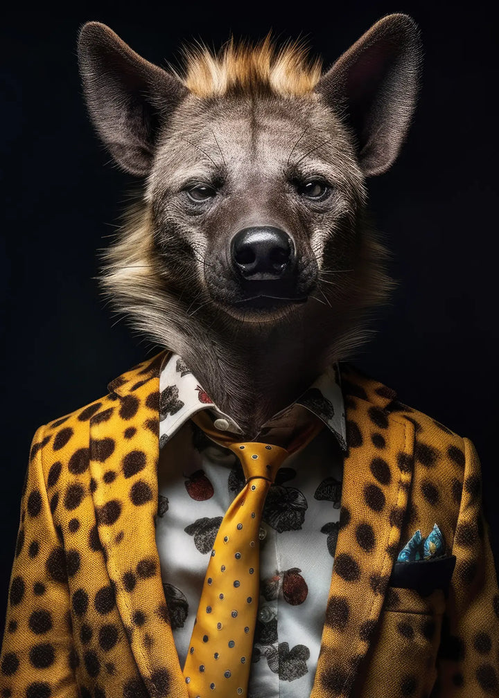 Canvastavla - Hyena in Vogue
