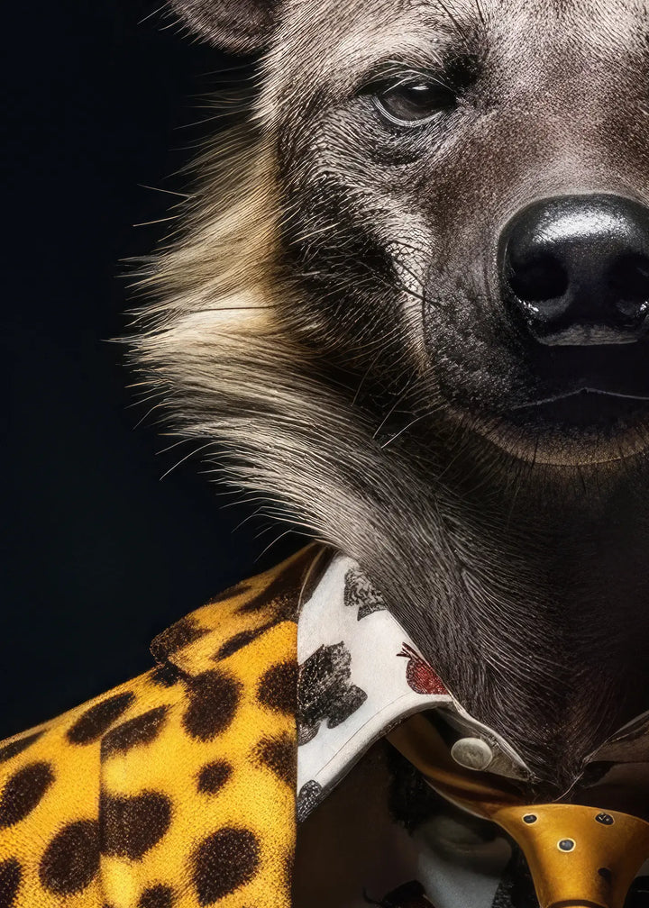Canvastavla - Hyena in Vogue