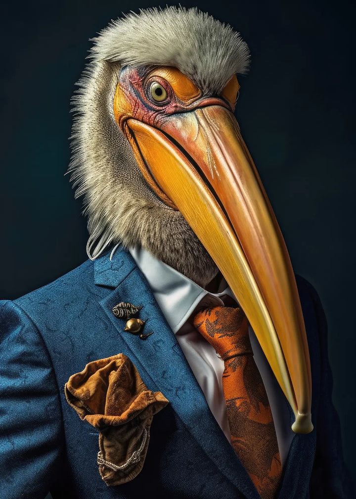 Canvastavla - Beak of Style