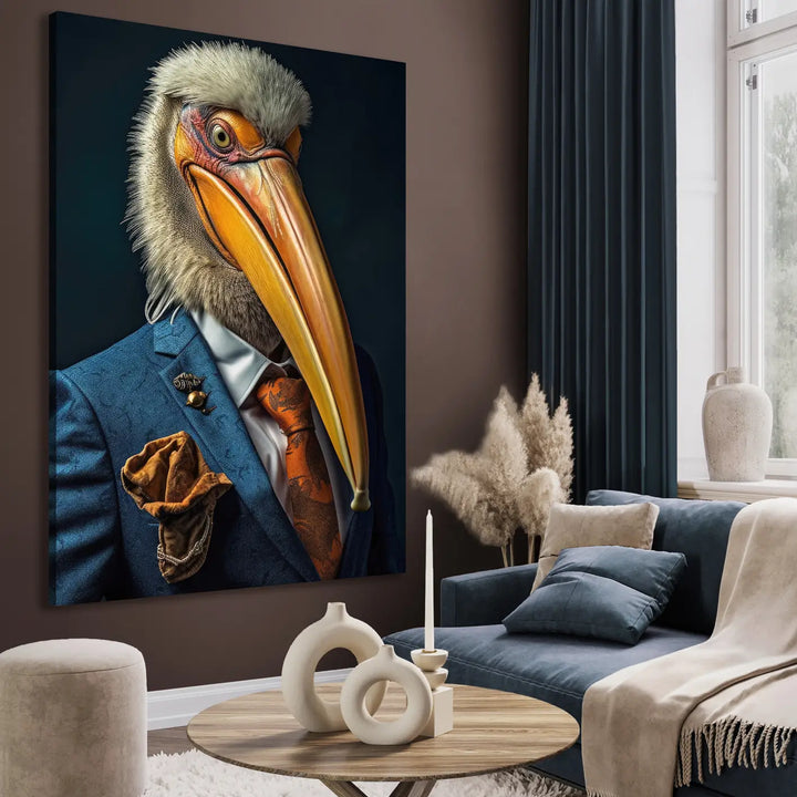 Canvastavla - Beak of Style
