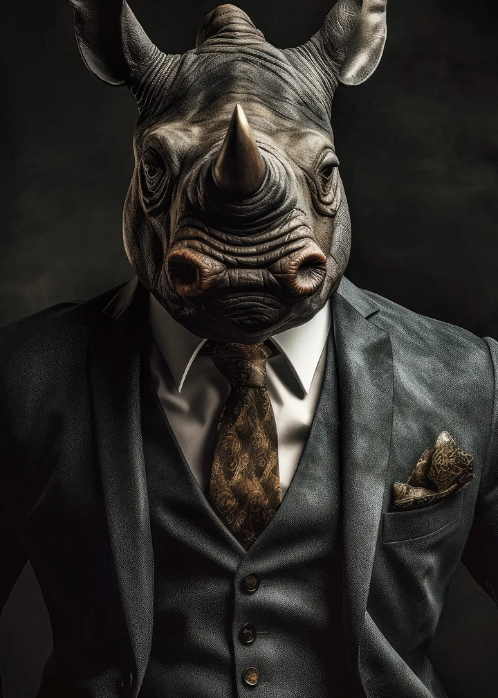 Canvastavla - The Rhino Executive