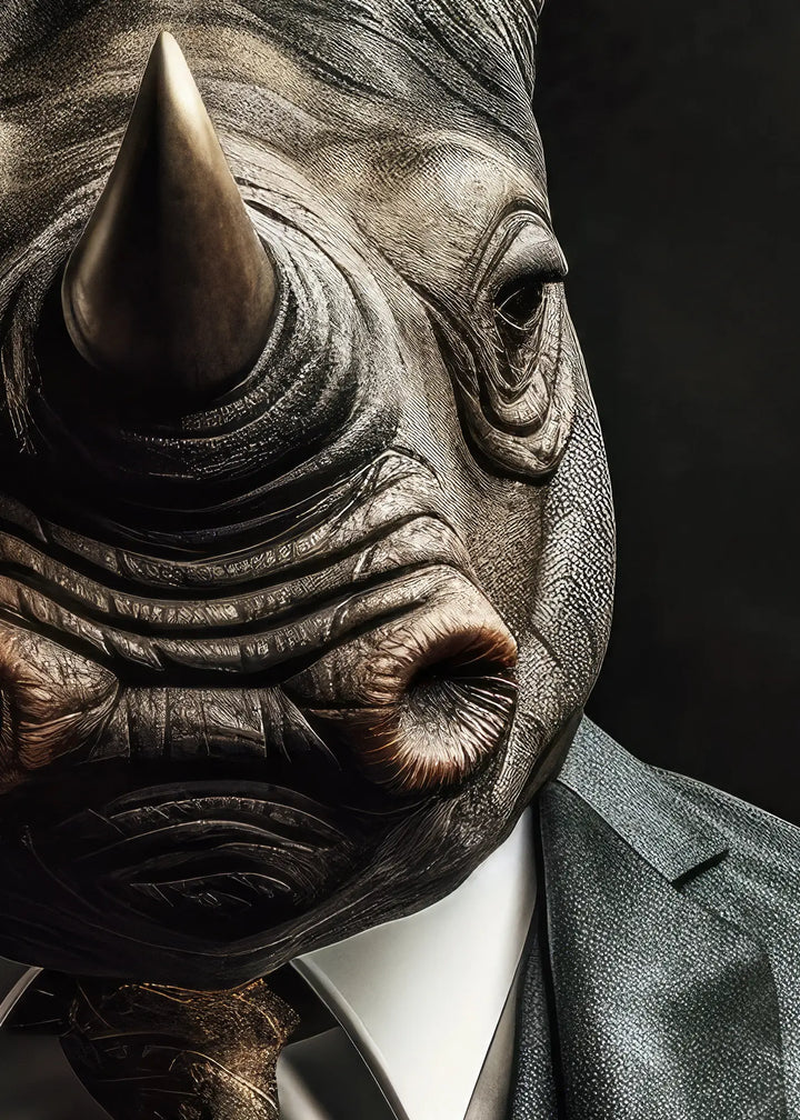 Canvastavla - The Rhino Executive