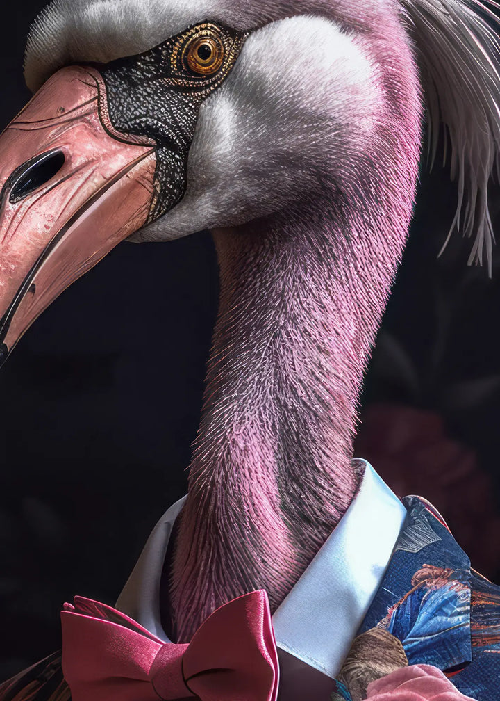 Canvastavla - Flamingo Chic