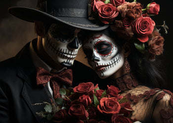 Canvastavla - Floral Embrace