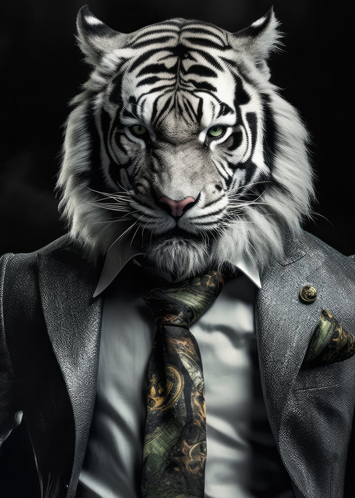 Canvastavla - Tiger Boss