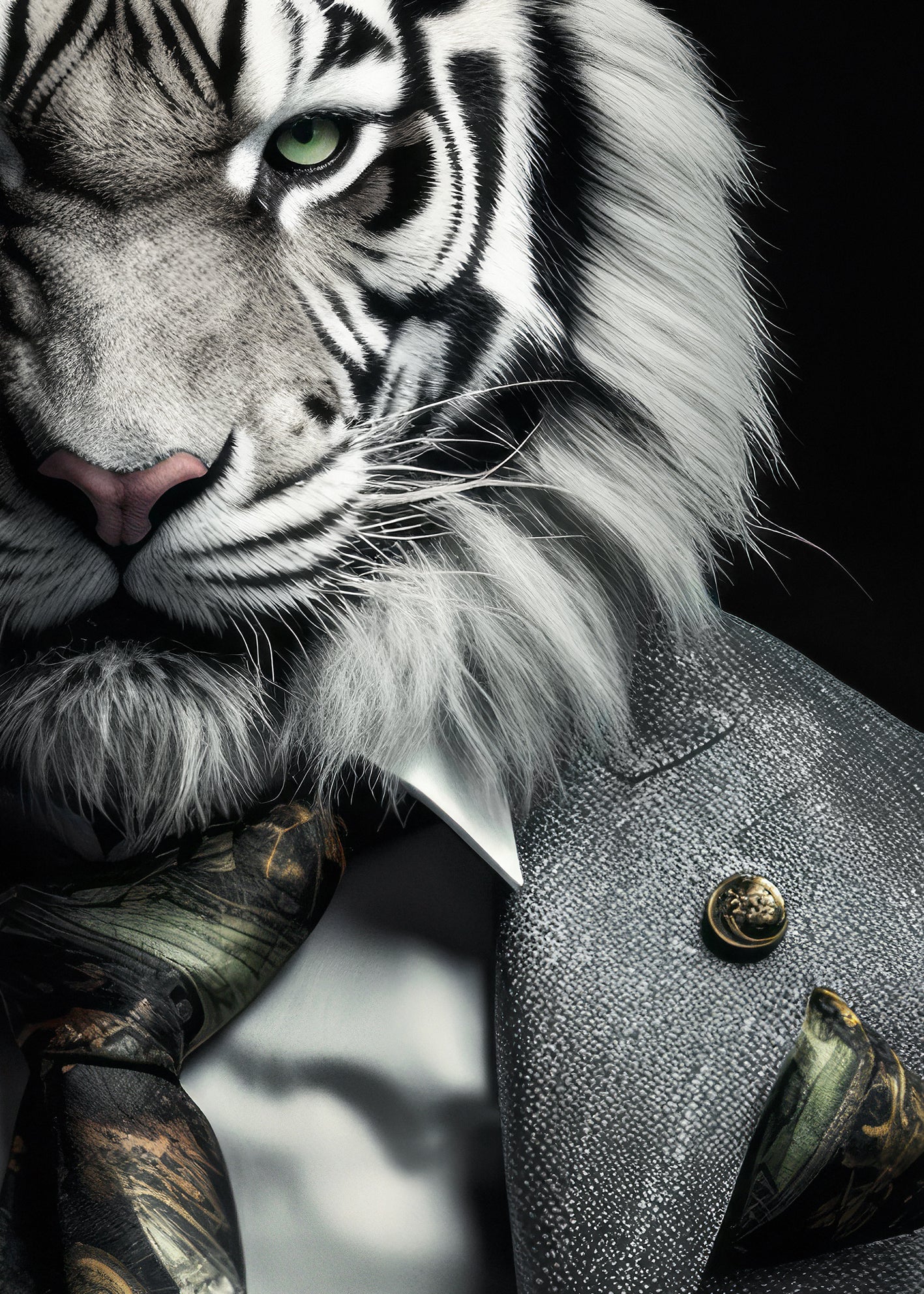 Canvastavla - Tiger Boss