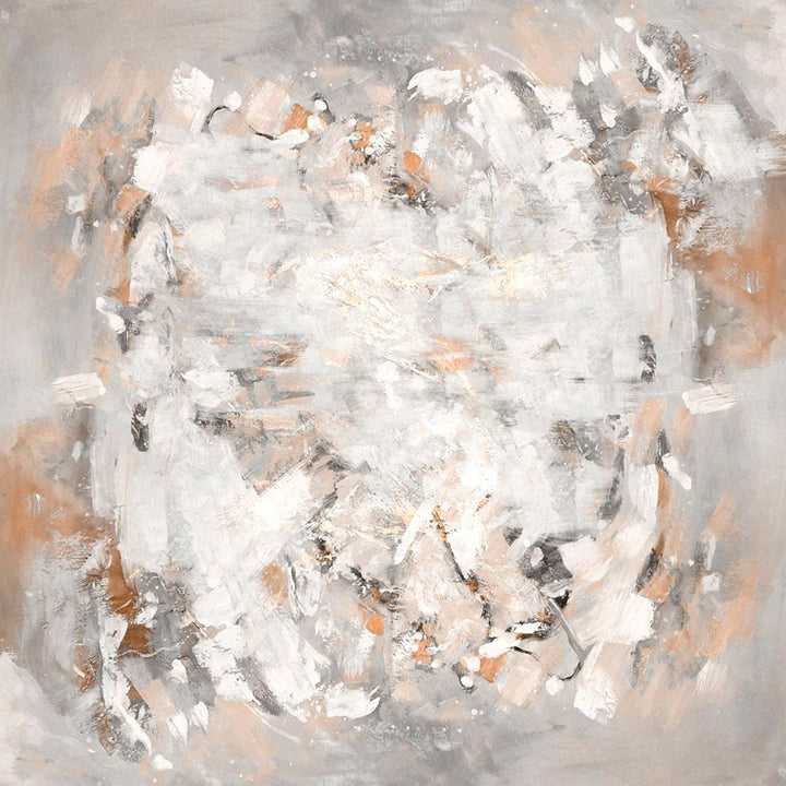 Abstrakt Oljemålning - Sun