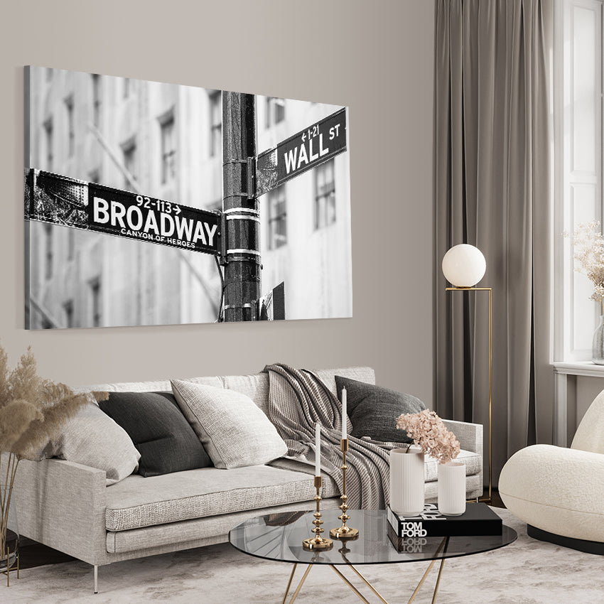 Canvastavla - Broadway Street