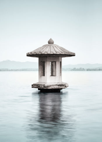 Canvastavla - Lighthouse in the sea