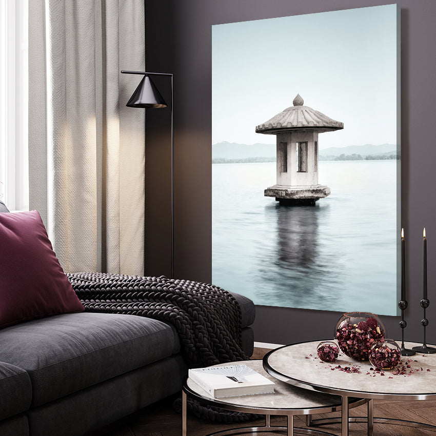 Canvastavla - Lighthouse in the sea