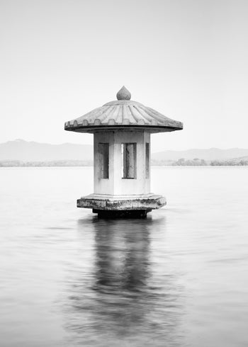 Canvastavla - Stone Lantern