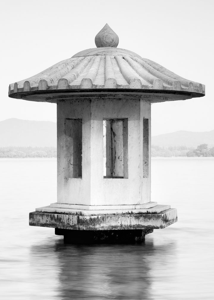 Canvastavla - Stone Lantern