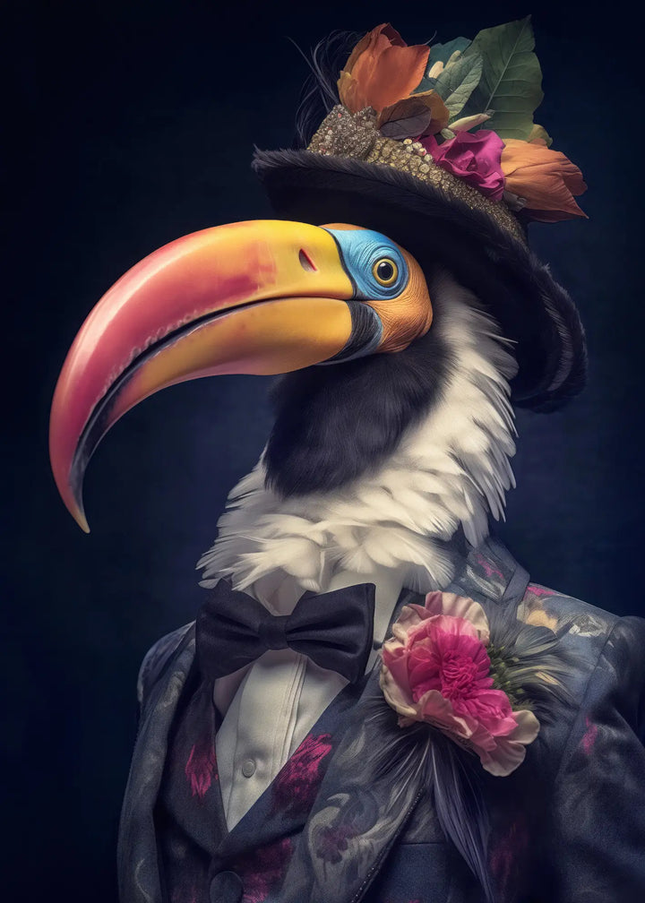 Canvastavla - The Chic Toucan