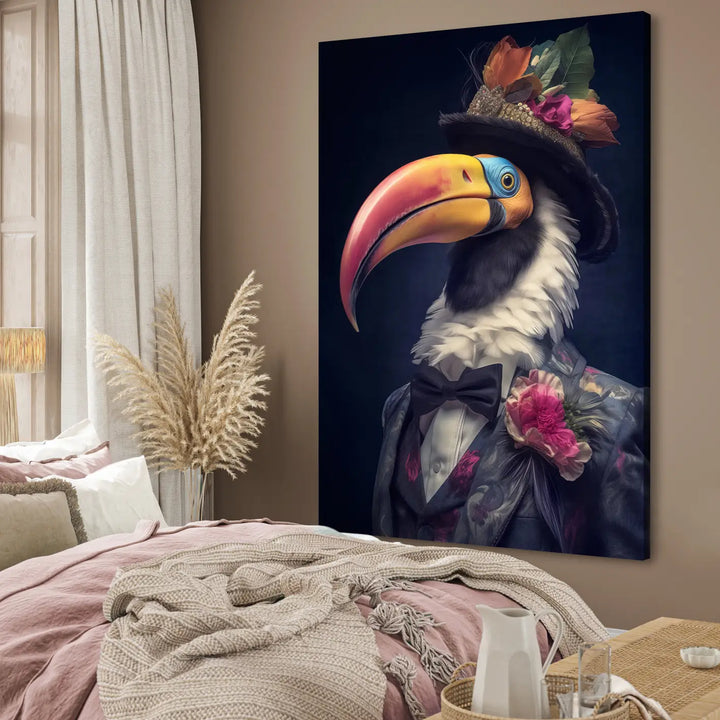 Canvastavla - The Chic Toucan