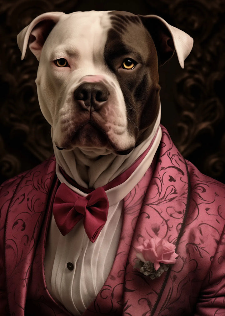 Canvastavla - The Pink Suit