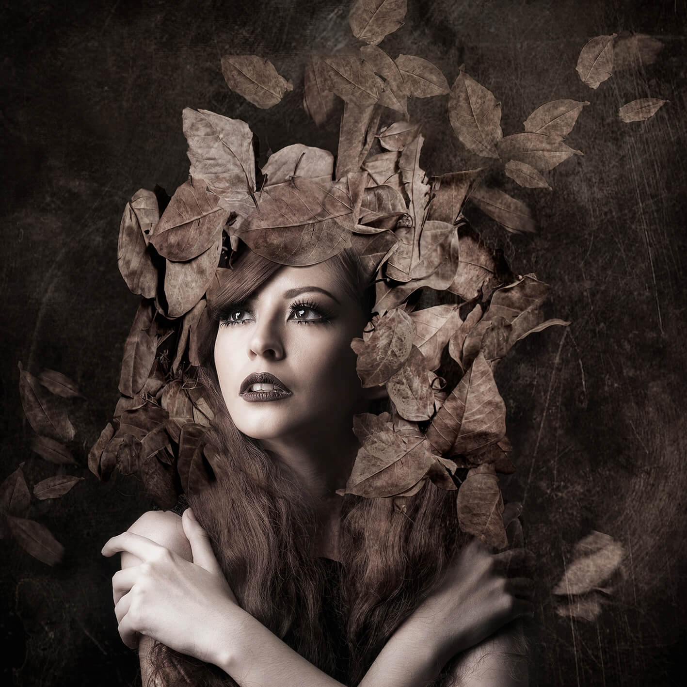 Canvastavla - Autumn Muse
