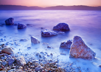 Canvastavla - Purple & Blue Sunset