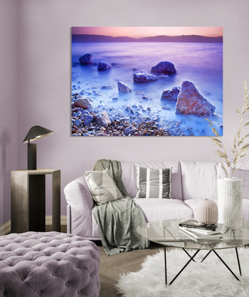 Canvastavla - Purple & Blue Sunset