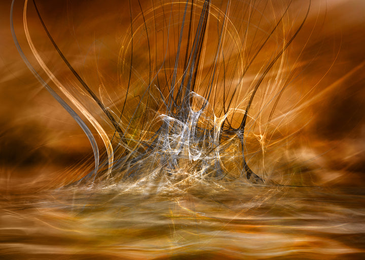 Ljuddämpande tavla - Shades of Autumn