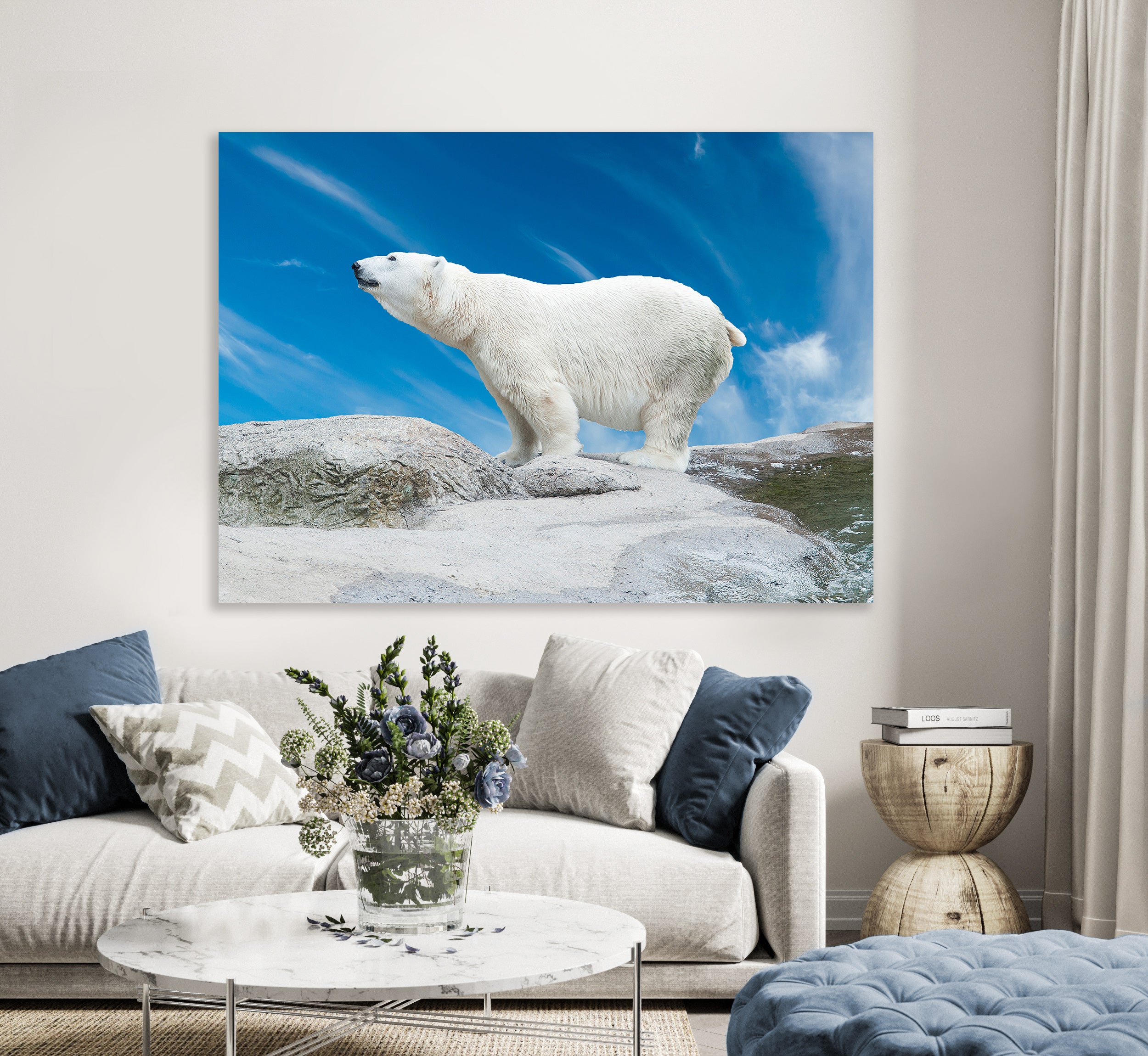 Canvastavla - King of the Arctic