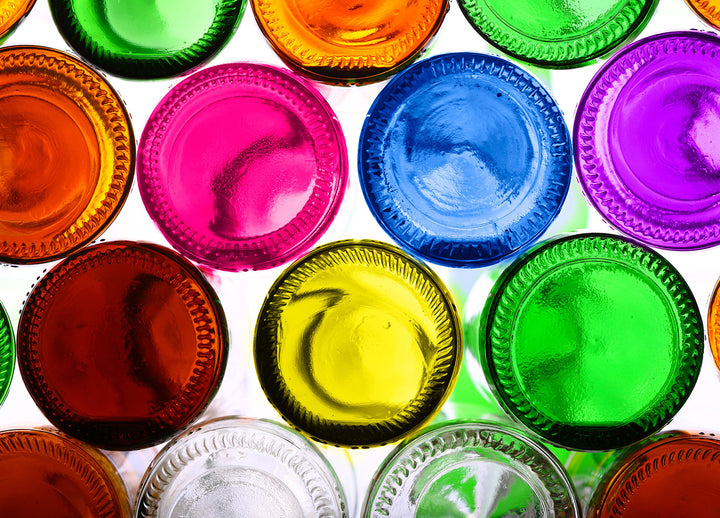 Canvastavla - Bottles