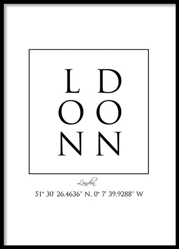 Poster - London