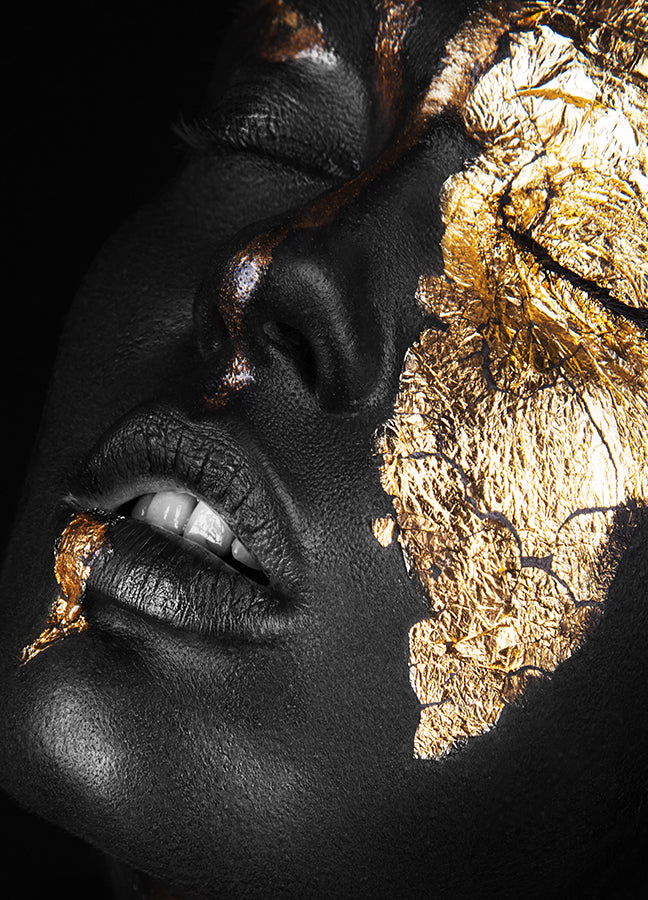 Poster - Golden Face