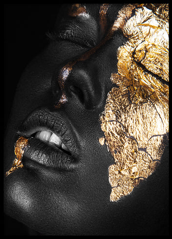 Poster - Golden Face