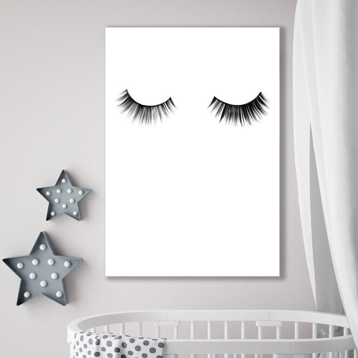 Canvastavla - Eyelashes