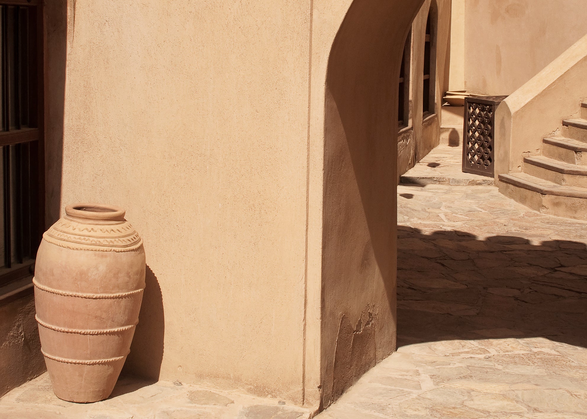 Canvastavla - Desert Archways