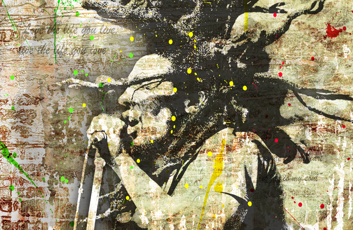 Canvastavla - Bob Marley