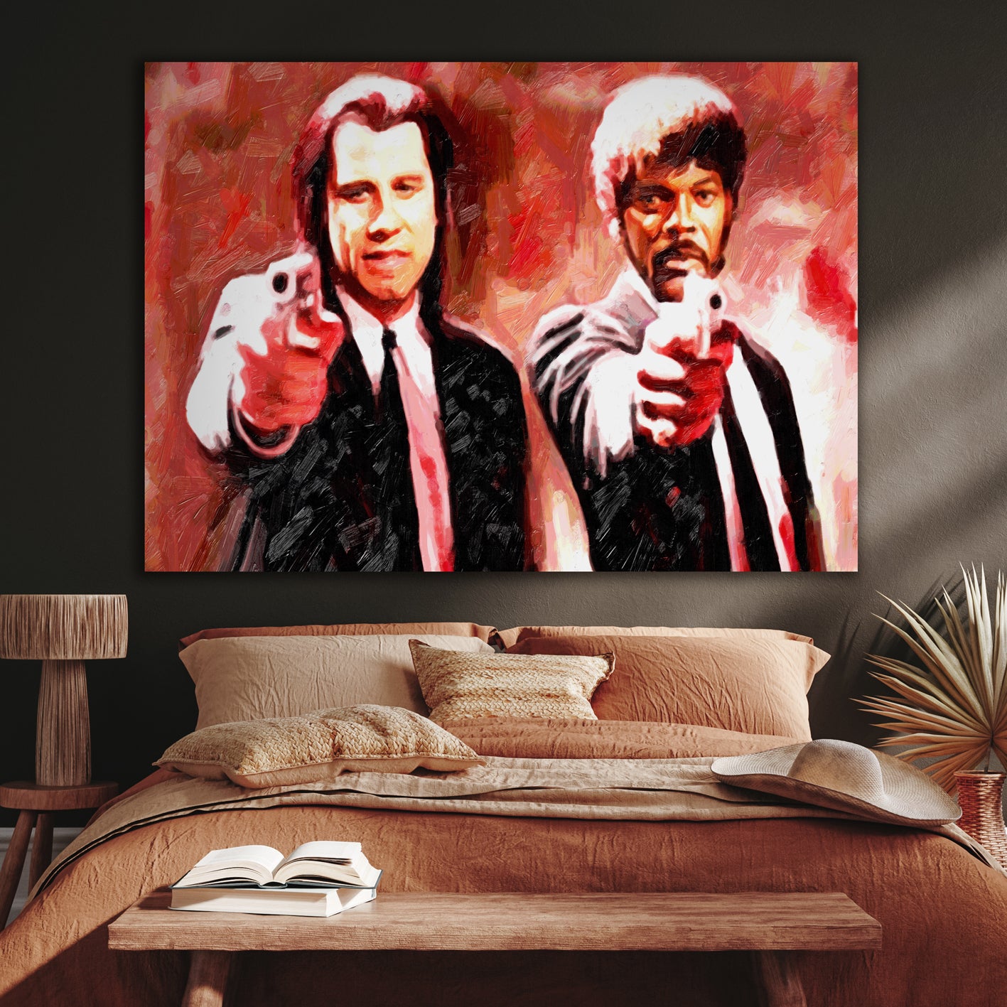 Ljuddämpande tavla - Pulp Fiction Tavla