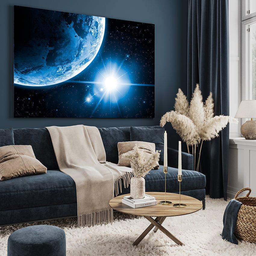 Canvastavla - Planet