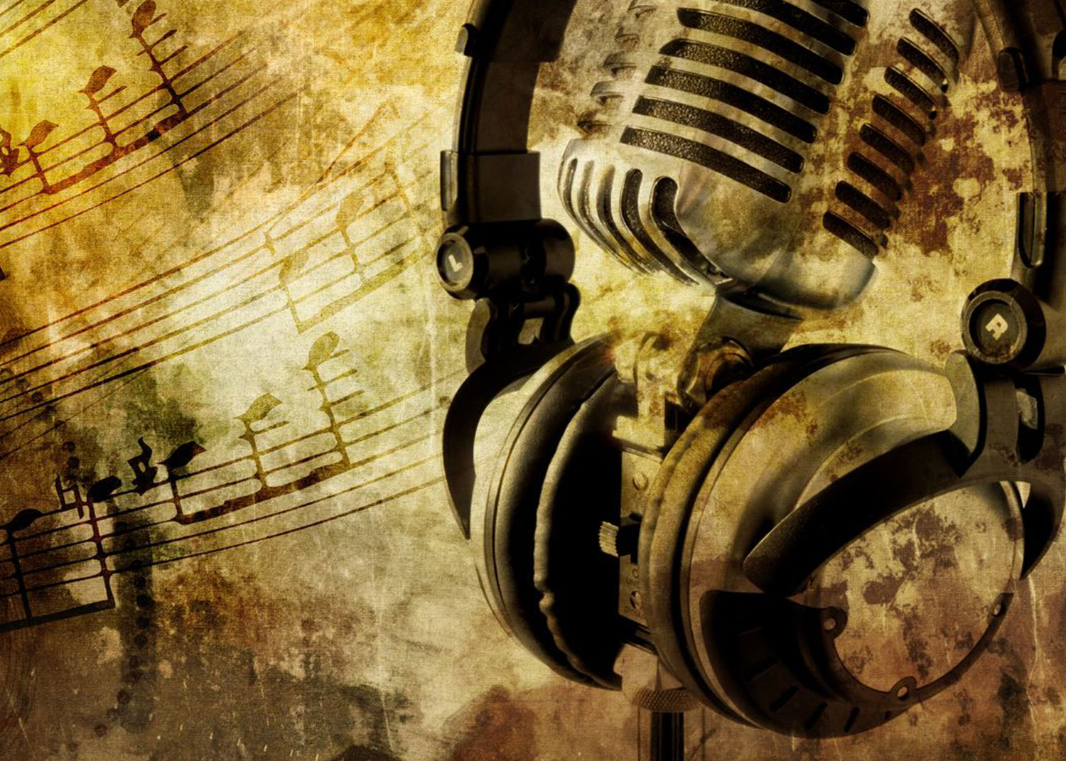 Canvastavla - Play that funky music